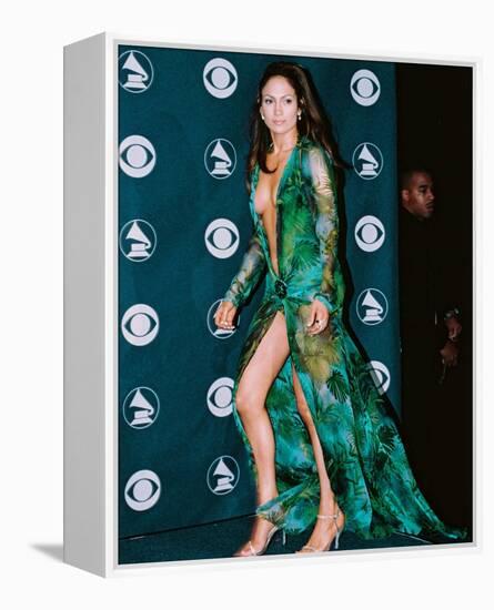 Jennifer Lopez-null-Framed Stretched Canvas