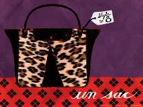 Leopard Handbag III-Jennifer Matla-Art Print