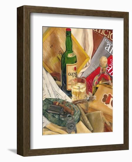 Jennifer's Scotch Indulgences I-Jennifer Goldberger-Framed Art Print