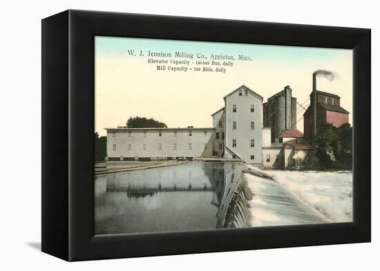 Jennison Milling, Appleton, Minnesota-null-Framed Stretched Canvas