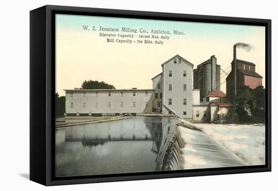 Jennison Milling, Appleton, Minnesota-null-Framed Stretched Canvas