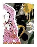 Pink Yellow Tag 1-Jenny Kraft-Art Print
