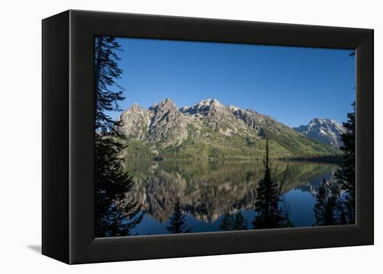 Jenny Lake, Grand Teton National Park, Wyoming, United States of America, North America-Michael DeFreitas-Framed Premier Image Canvas