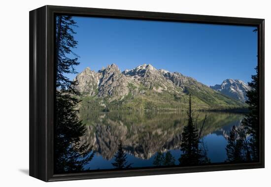 Jenny Lake, Grand Teton National Park, Wyoming, United States of America, North America-Michael DeFreitas-Framed Premier Image Canvas