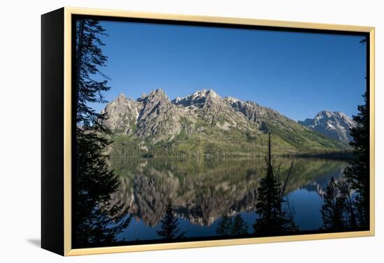 Jenny Lake, Grand Teton National Park, Wyoming, United States of America, North America-Michael DeFreitas-Framed Premier Image Canvas