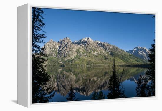 Jenny Lake, Grand Teton National Park, Wyoming, United States of America, North America-Michael DeFreitas-Framed Premier Image Canvas