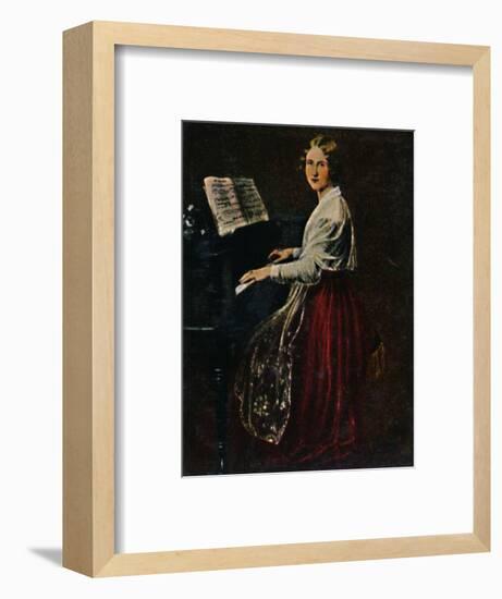 'Jenny Lind 1820-1887. - Gemälde von Asher', 1934-Unknown-Framed Giclee Print