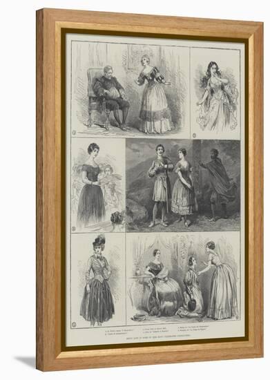 Jenny Lind in Some of Her Most Celebrated Characters-null-Framed Premier Image Canvas