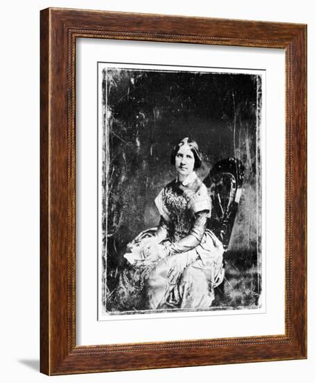 Jenny Lind, Pt Barnum's 'Swedish Nightingale, C1850-MATHEW B BRADY-Framed Giclee Print