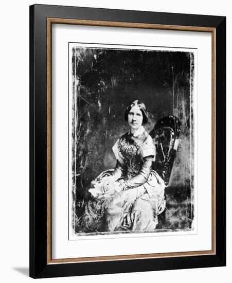 Jenny Lind, Pt Barnum's 'Swedish Nightingale, C1850-MATHEW B BRADY-Framed Giclee Print