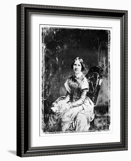 Jenny Lind, Pt Barnum's 'Swedish Nightingale, C1850-MATHEW B BRADY-Framed Giclee Print