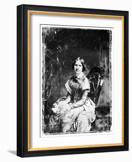 Jenny Lind, Pt Barnum's 'Swedish Nightingale, C1850-MATHEW B BRADY-Framed Giclee Print