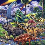 Dinosaur Friends-Jenny Newland-Giclee Print