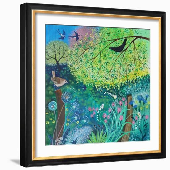 Jenny's Garden,2017-Lisa Graa Jensen-Framed Giclee Print