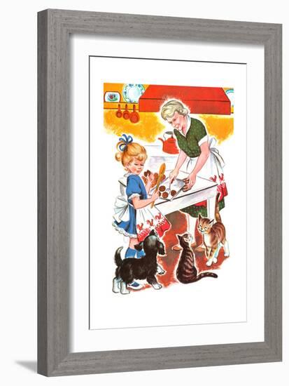 Jenny's Secret - Jack & Jill-Irma Wilde-Framed Giclee Print