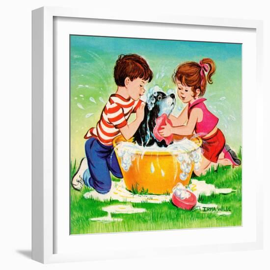 Jenny's Secret - Jack & Jill-Irma Wilde-Framed Giclee Print