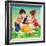 Jenny's Secret - Jack & Jill-Irma Wilde-Framed Giclee Print