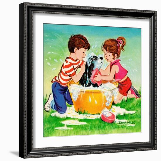 Jenny's Secret - Jack & Jill-Irma Wilde-Framed Giclee Print