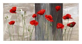 Summer Poppies I-Jenny Thomlinson-Art Print