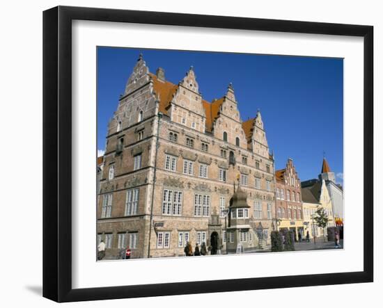 Jens Bangs Stenhus Dating from 1624, Aalborg, North Jutland, Denmark, Scandinavia-Ken Gillham-Framed Photographic Print