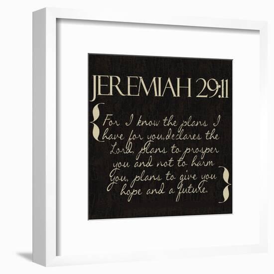 Jeremiah 29-11-Taylor Greene-Framed Art Print