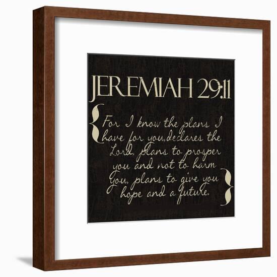 Jeremiah 29-11-Taylor Greene-Framed Art Print