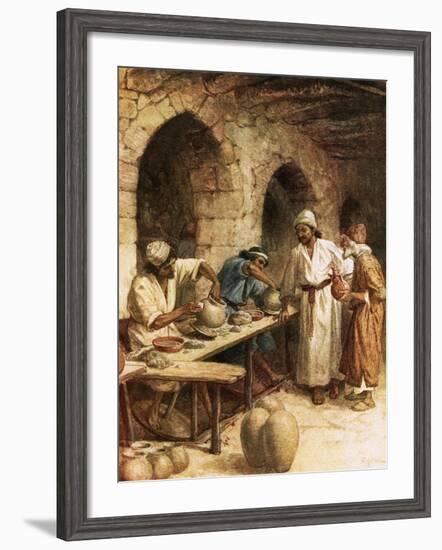 Jeremiah and the Potter-William Brassey Hole-Framed Giclee Print