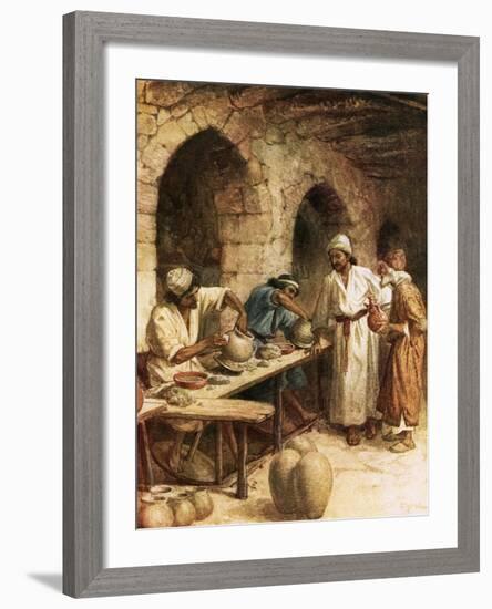 Jeremiah and the Potter-William Brassey Hole-Framed Giclee Print