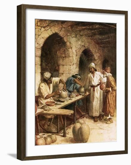 Jeremiah and the Potter-William Brassey Hole-Framed Giclee Print