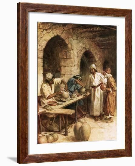 Jeremiah and the Potter-William Brassey Hole-Framed Giclee Print