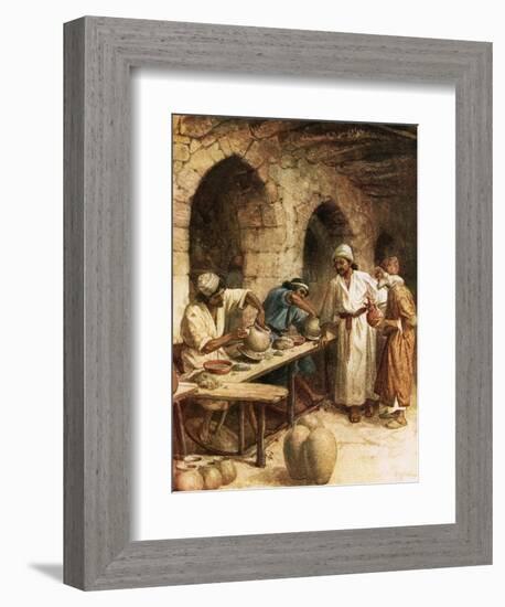 Jeremiah and the Potter-William Brassey Hole-Framed Giclee Print