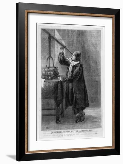 Jeremiah Horrocks English Astronomer-null-Framed Art Print