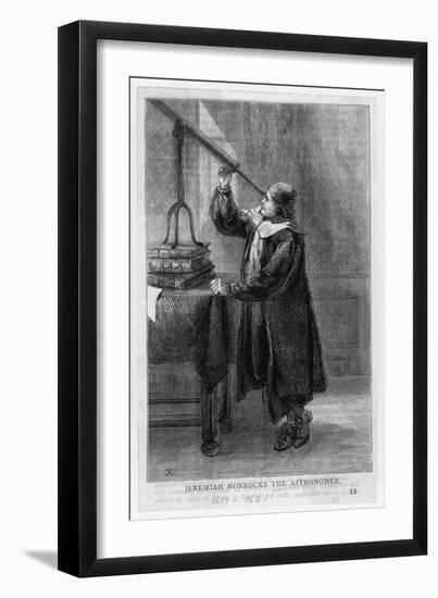 Jeremiah Horrocks English Astronomer-null-Framed Art Print