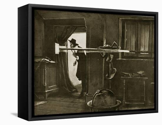 Jeremiah Horrocks in His Observatory-Eyre Crowe-Framed Premier Image Canvas