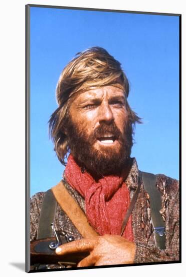 JEREMIAH JOHNSON, 1972 directed by SYNEY POLLACK Robert Redford (photo)-null-Mounted Photo