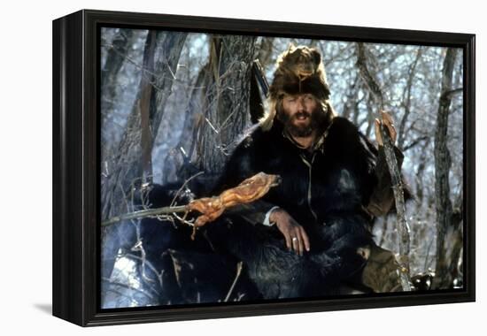 JEREMIAH JOHNSON, 1972 directed by SYNEY POLLACK Robert Redford (photo)-null-Framed Stretched Canvas