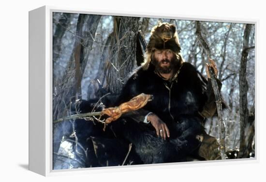 JEREMIAH JOHNSON, 1972 directed by SYNEY POLLACK Robert Redford (photo)-null-Framed Stretched Canvas