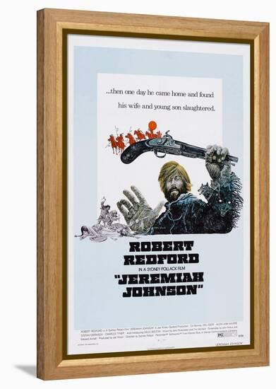 Jeremiah Johnson, Robert Redford, 1972-null-Framed Stretched Canvas