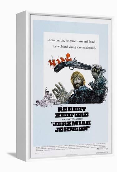 Jeremiah Johnson, Robert Redford, 1972-null-Framed Stretched Canvas