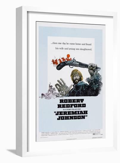 Jeremiah Johnson, Robert Redford, 1972-null-Framed Art Print