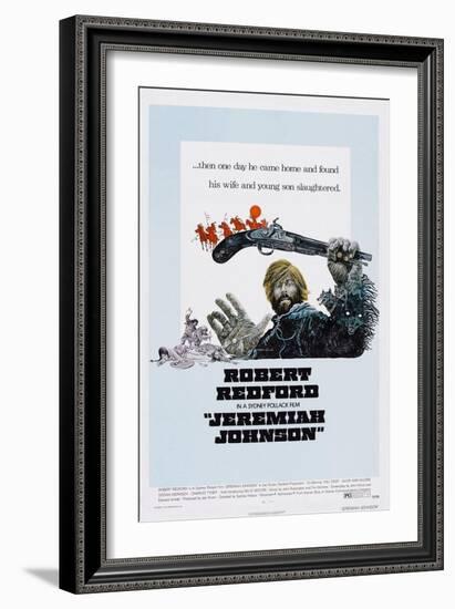 Jeremiah Johnson, Robert Redford, 1972-null-Framed Art Print