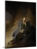 Jeremiah Lamenting the Destruction of Jerusalem, 1628-Rembrandt van Rijn-Mounted Art Print