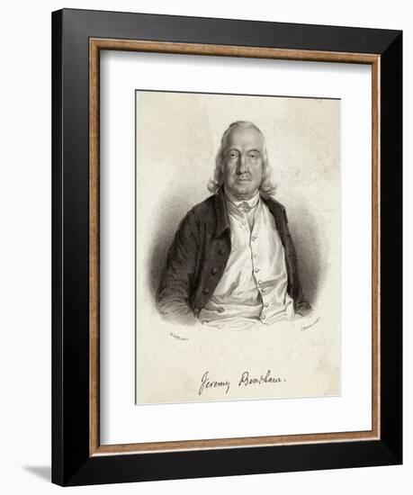 Jeremy Bentham Philosopher and Economist-J. Thomson-Framed Premium Giclee Print