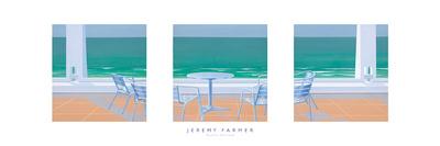 Sunlit Terrace-Jeremy Farmer-Framed Giclee Print