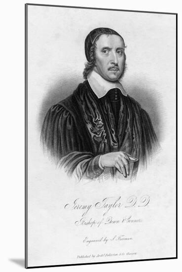 Jeremy Taylor (1613-166), English Clergyman, 19th Century-Samuel Freeman-Mounted Giclee Print