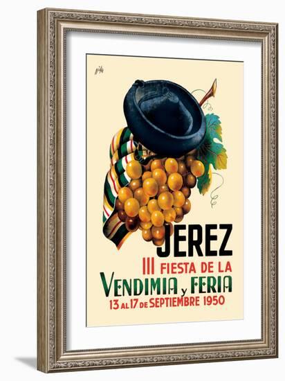 Jerez Fiesta de la Vendimia III-Nike-Framed Art Print