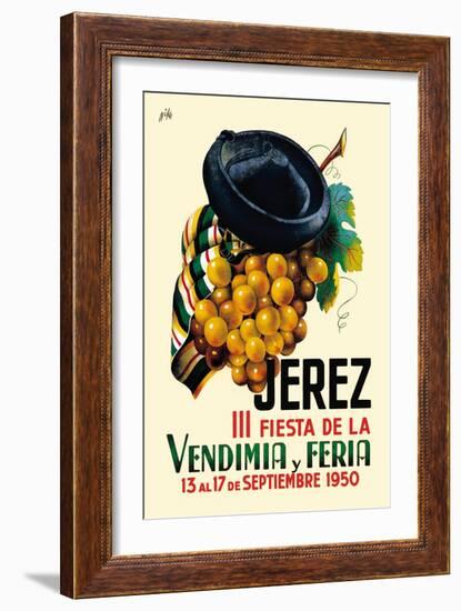 Jerez Fiesta de la Vendimia III-Nike-Framed Art Print