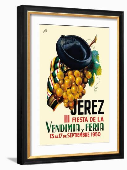 Jerez Fiesta de la Vendimia III-Nike-Framed Art Print