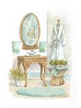 Watercolor Bath in Spa II-Jerianne Van Dijk-Art Print