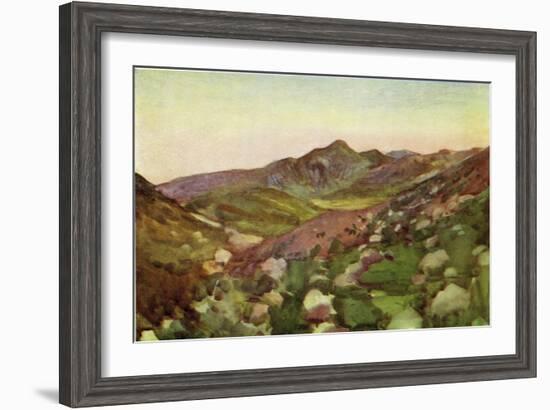 Jericho in the Holy Land c1910-Harold Copping-Framed Giclee Print